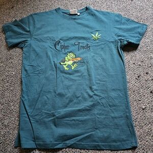 One Of A Kind Garfield Stoner Ebroidery T Shirt